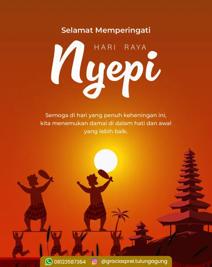 <p>Selamat merayakan Hari Raya Nyepi Tahun Baru Sa